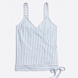 J Crew Wrapped Stripe Cami tank - Never Worn